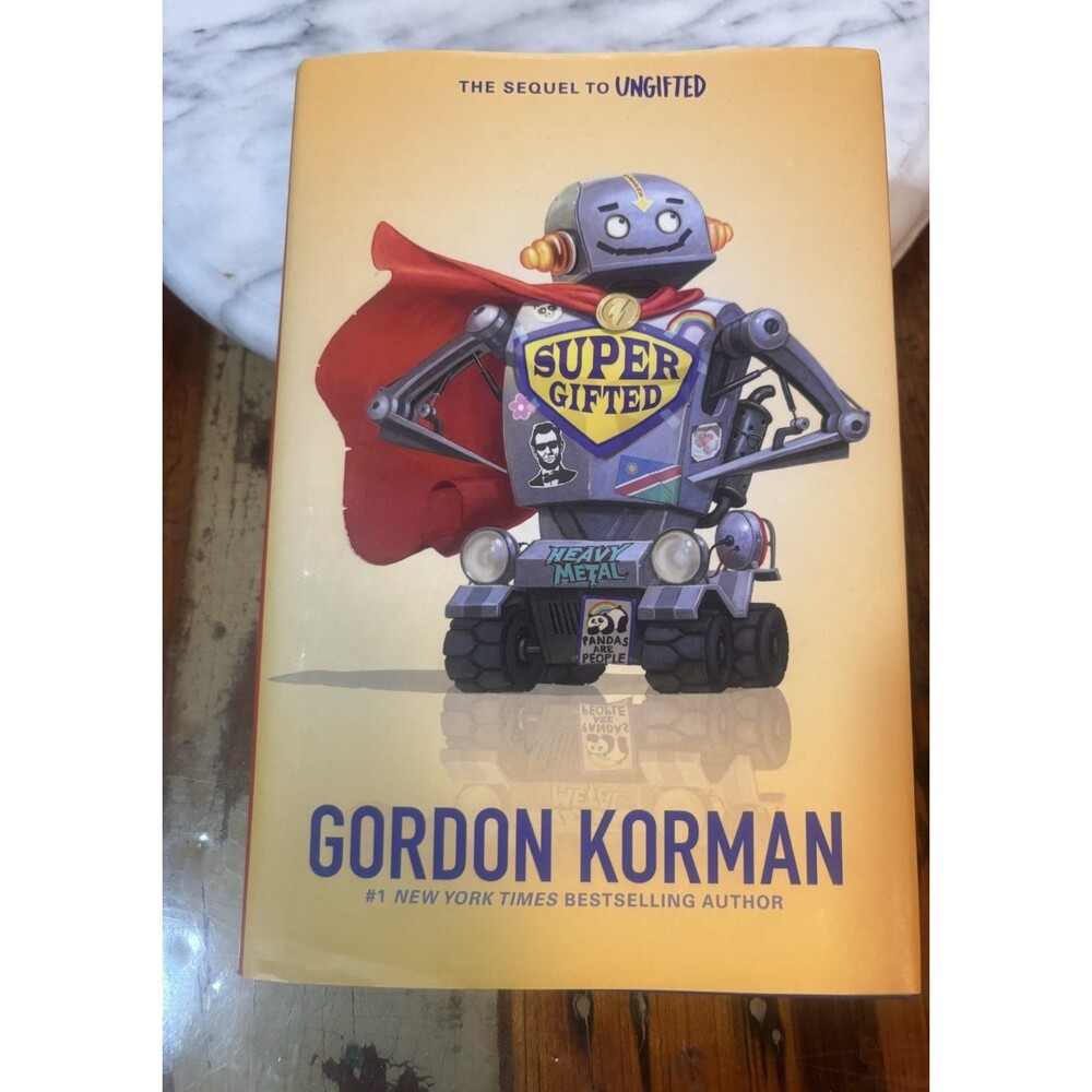 Supergifted by Gordon Korman Ungifted Series Hardcover first edition